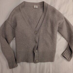 Wilfred 100% Merino Wool Cardigan (L)